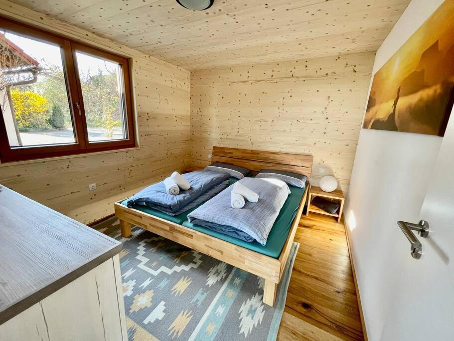 Zweistoeckiges Natur-Holzhaus Mit Berg- & Seesicht Horgenzell Екстериор снимка
